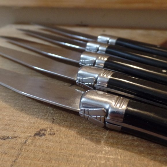 Set of 5 Barenthal L’Artet La Table France Bee Handle Steak Knives Set - Picture 9 of 11